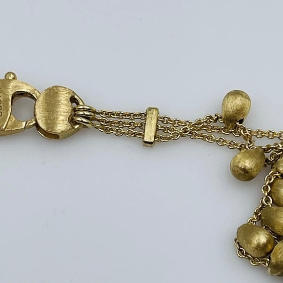 Marco Bicego 18K VINTAGE RARE TRIPLE-STRAND ELEGANT SIVIGLIA NECKLACE! - Picture 10 of 16